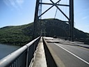 Crossing the Bear Mountain Bridge (and the Hudson)